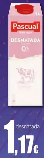 Unide Market PASCUAL Leche desnatada oferta