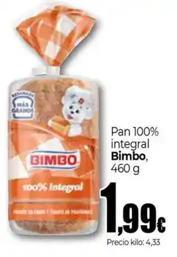 Unide Market BIMBO Pan 100% integral oferta