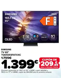 Carrefour SAMSUNG TV 65" TQ65S93FATXXC oferta