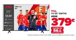 Carrefour TCL TV55" 55P71K oferta
