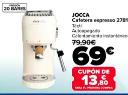 Carrefour JOCCA Cafetera expresso 2781 oferta