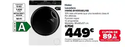 Carrefour HAIER Lavadora HW90-B14959EU1IB oferta