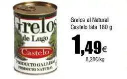 FROIZ CASTELO Grelos al Natural oferta