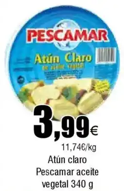 FROIZ PESCAMAR Atún Claro aceite vegetal oferta