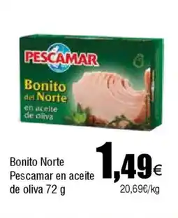 FROIZ PESCAMAR Bonito Norte en aceite de oliva oferta