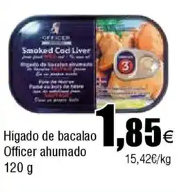 FROIZ Hígado de bacalao Officer ahumado oferta