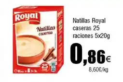 FROIZ ROYAL Natillas caseras 25 raciones oferta
