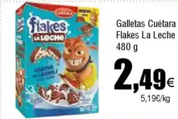 FROIZ CUETARA Galletas Flakes La Leche oferta