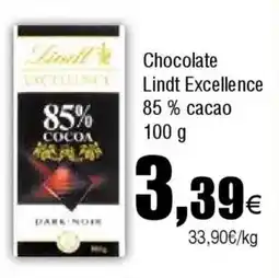 FROIZ LINDT Chocolate Excellence 85% cacao oferta