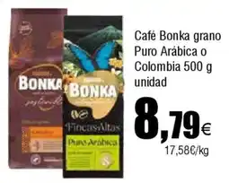 FROIZ BONKA Café grano Puro Arábica o Colombia oferta