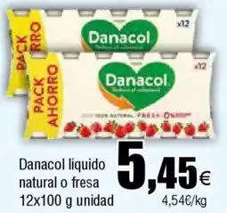 FROIZ DANACOL líquido natural o fresa oferta