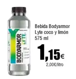 FROIZ BODYARMOR Bebida Lyte coco y limón oferta