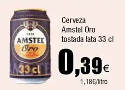 FROIZ AMSTEL Cerveza Oro tostada oferta