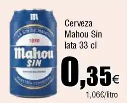 FROIZ MAHOU SIN Cerveza oferta