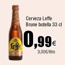 FROIZ LEFFE Cerveza Brune botella oferta