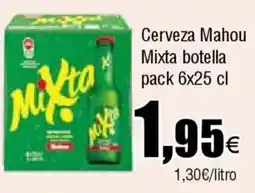 FROIZ MIXTA Cerveza Mahou botella oferta