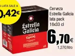 FROIZ ESTRELLA GALICIA Cerveza oferta