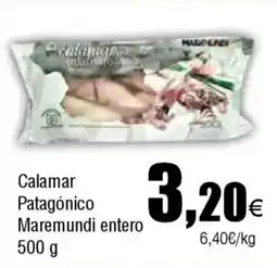 FROIZ Calamar Patagónico Maremundi entero oferta