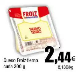 FROIZ FROIZ Queso tierno cuña oferta