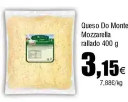 FROIZ Queso Do Monte Mozzarella rallado oferta