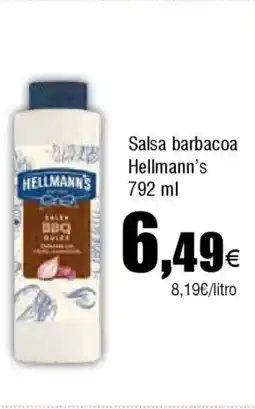 FROIZ HELLMANN'S Salsa barbacoa oferta