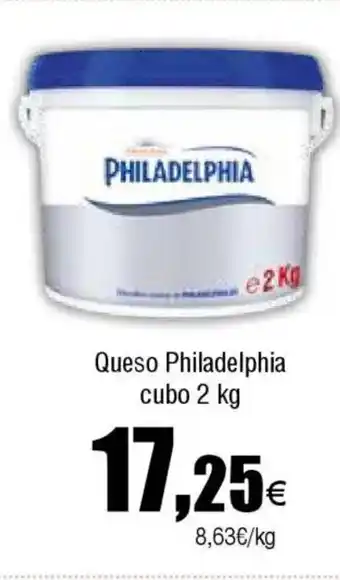 FROIZ PHILADELPHIA Queso cubo oferta