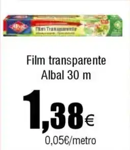 FROIZ ALBAL Film transparente 30 m oferta