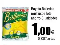 FROIZ BALLERINA Bayeta multiusos lote ahorro oferta