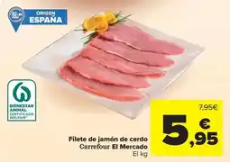 Carrefour Market Carrefour el mercado - filete de jamón de cerdo oferta