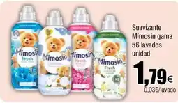 FROIZ MIMOSIN Suavizante in gama 56 lavados oferta