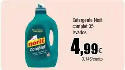FROIZ NORIT Detergente complet 35 lavados oferta