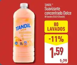ALDI TANDIL Suavizante concentrado Dolce oferta