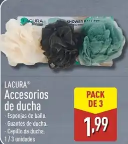 ALDI LACURA Accesorios de ducha oferta