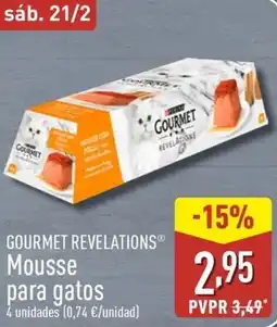 ALDI GOURMET REVELATIONS Mousse para gatos oferta