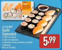 ALDI LA COCINA Sushi Sayounara oferta