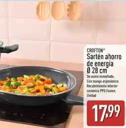 ALDI CROFTON® Sartén ahorro de energía Ø 28 cm oferta