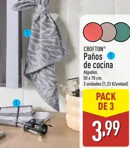 ALDI CROFTON Paños 1 de cocina oferta