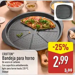 ALDI CROFTON Bandeja para horno oferta