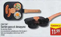 ALDI CROFTON Sartén para el desayuno oferta