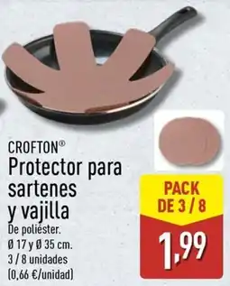ALDI CROFTON Protector para sartenes y vajilla oferta