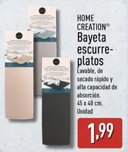 ALDI HOME CREATION Bayeta escurre- platos oferta
