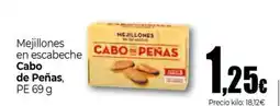 Unide Market CABO DE PENAS Mejillones en escabeche oferta