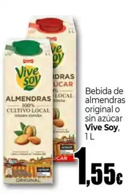 Unide Market VIVE SOY Bebida de almendras original o sin azúcar oferta