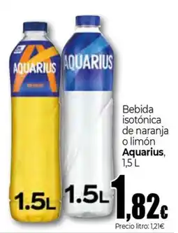 Unide Market AQUARIUS Bebida isotónica de naranja o limón oferta