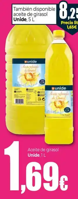 Unide Supermercados UNIDE Aceite de girasol oferta