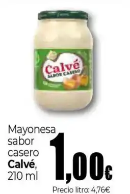 Unide Supermercados CALVE Mayonesa sabor casero oferta