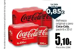 Unide Supermercados COCA COLA Refresco original o zero oferta