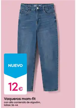 Pepco Vaqueros mom-fit oferta