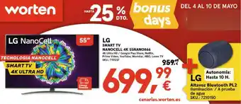Worten LG Smart TV Nanocell 4K 55NANO866 oferta