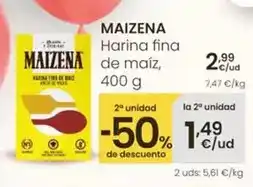 Eroski Maizena - harina fina de maiz oferta